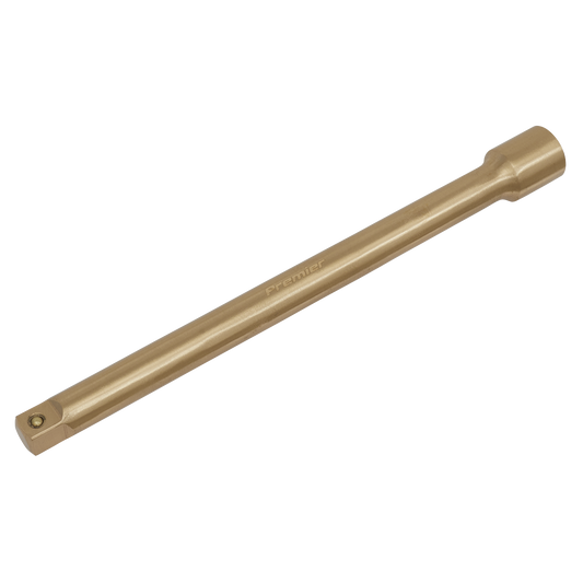 Sealey Extension Bar 1/2" Square Drive 250mm Non-Sparking Beryllium Copper NS064