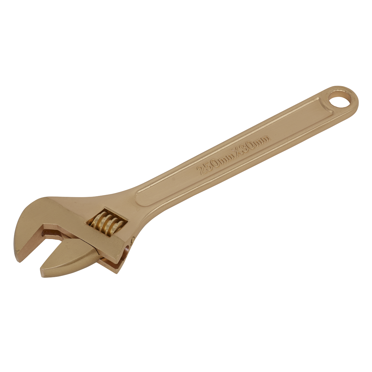 Sealey Adjustable Wrench from Beryllium Copper 250mm Non-Sparking NS067