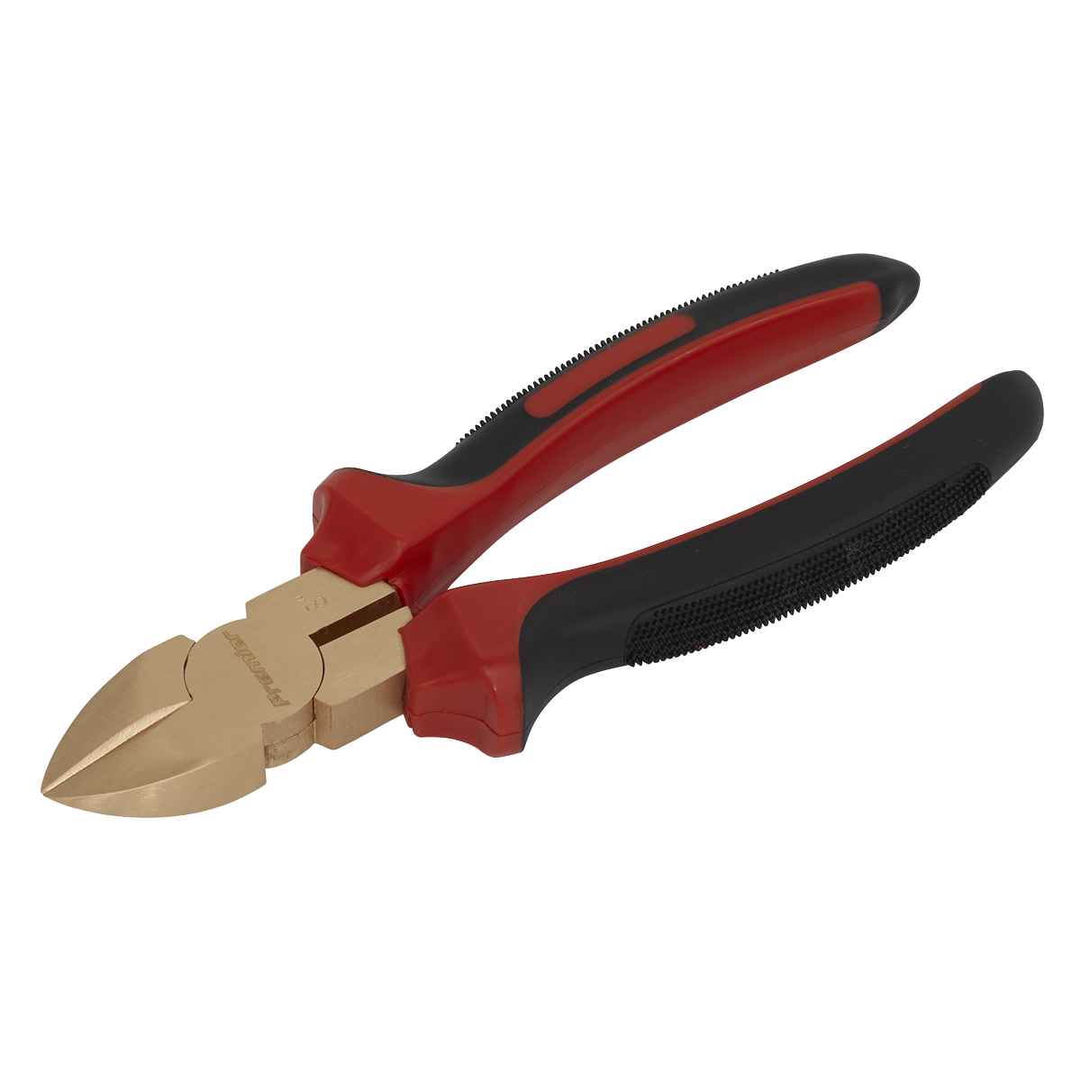 Sealey Diagonal Cutting Pliers Dual Material Handle 200mm Non-Sparking NS073