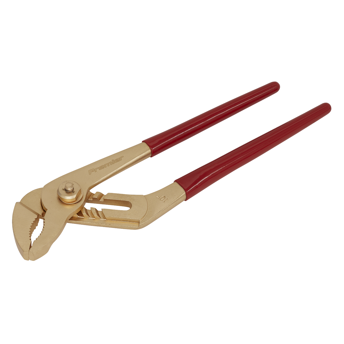 Sealey Water Pump Pliers Beryllium Copper 250mm Non-Sparking Hand Tool NS074