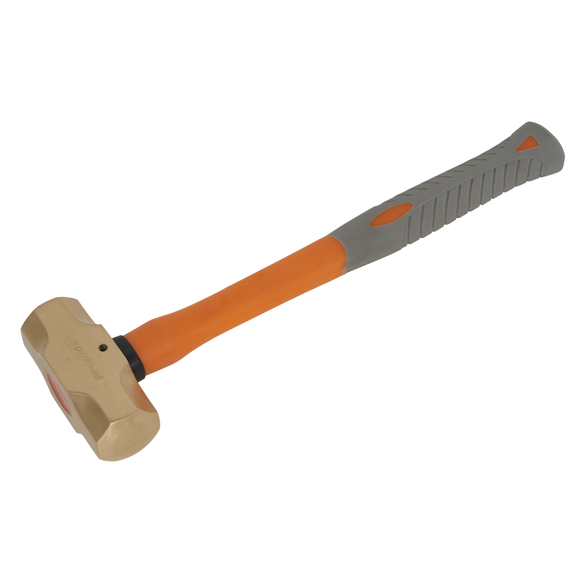 Sealey Sledge Hammer With Shock-Absorbing Rubber Grip 2.2lb Non-Sparking NS087