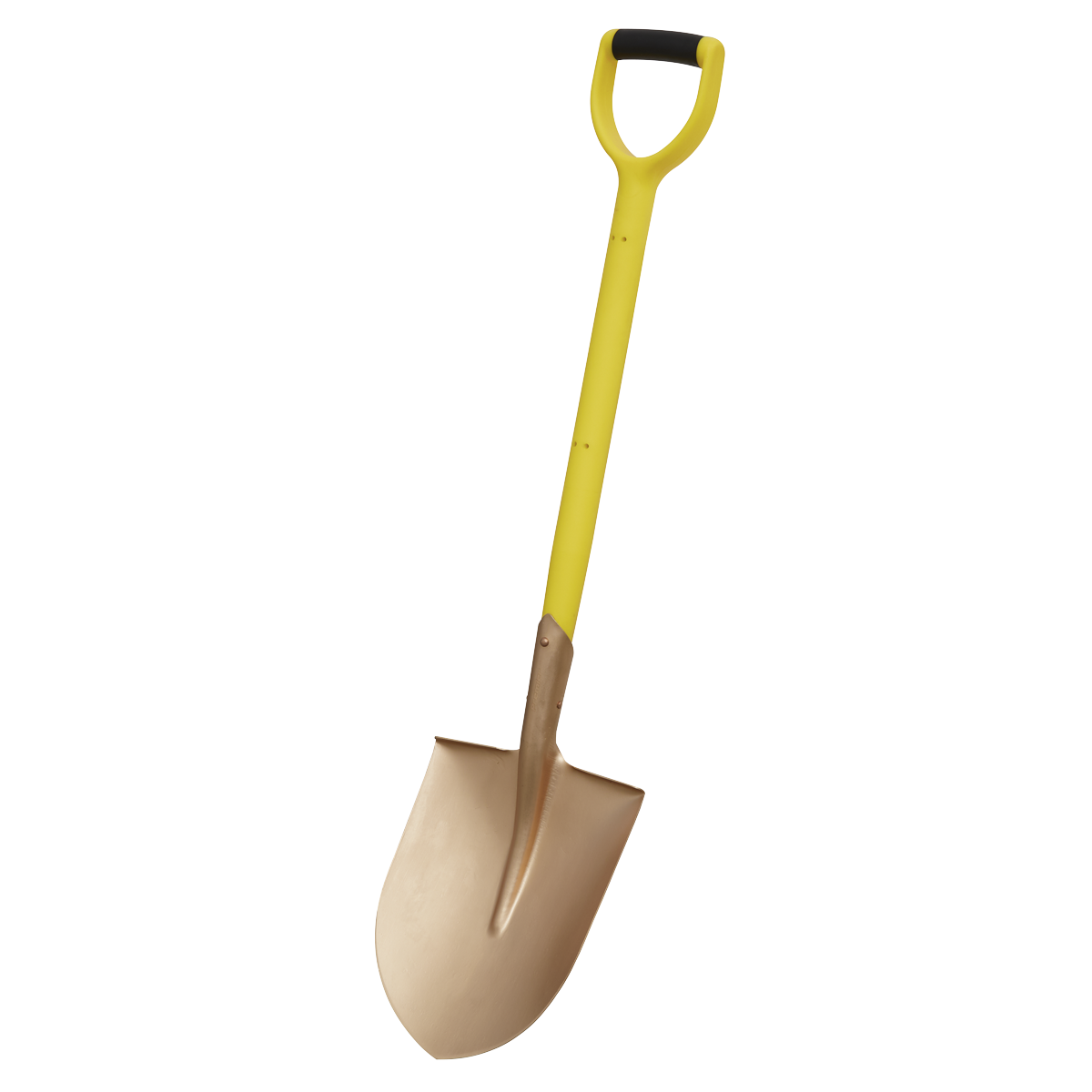 Sealey Round Point Shovel 240 x 420 x 990mm Non-Sparking Wide D Handle NS107