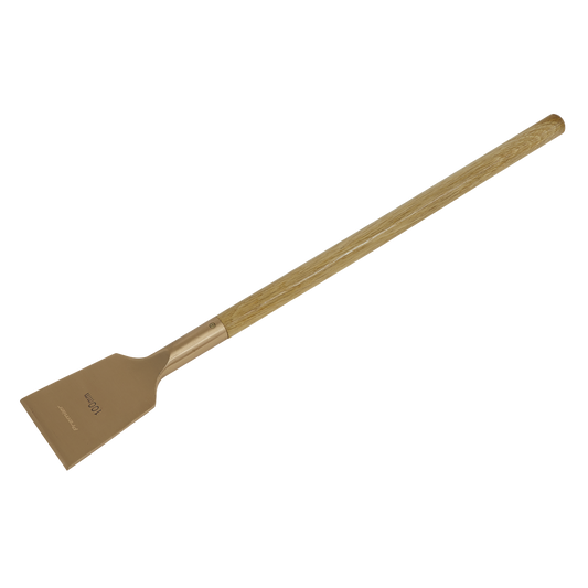 Sealey Scraper Long Handle 100 x 720mm Non-Sparking from Beryllium Copper NS114