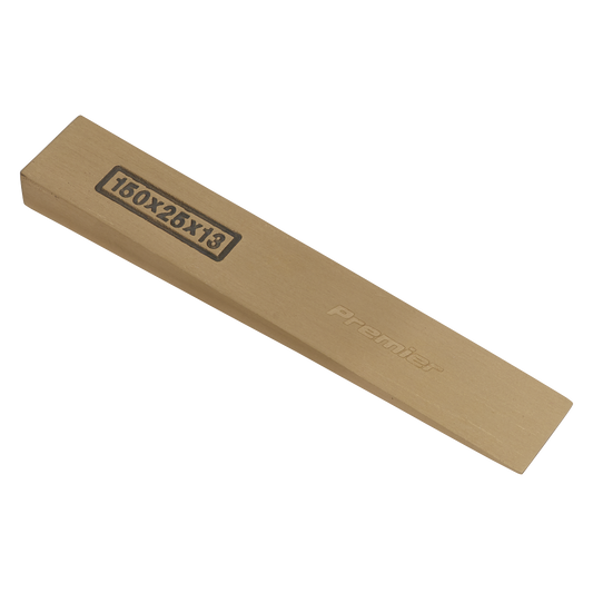 Sealey Wedge Beryllium Copper 150x25x13mm - Non-Sparking Precision Cast NS120