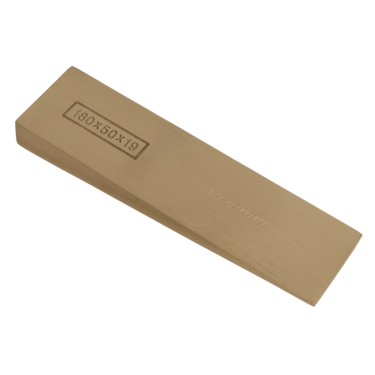 Sealey Wedge Beryllium Copper 180x50x19mm - Non-Sparking Precision Cast NS121