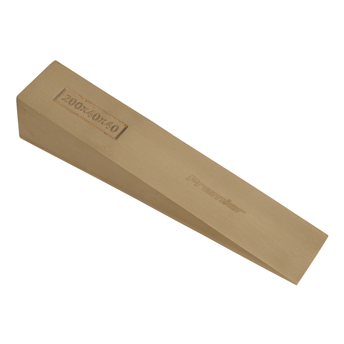Sealey 200 x 40 x 40mm Wedge - Non-Sparking For Daily & Professional Use NS122