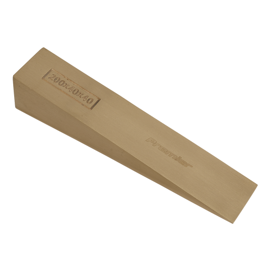Sealey 200 x 40 x 40mm Wedge - Non-Sparking For Daily & Professional Use NS122