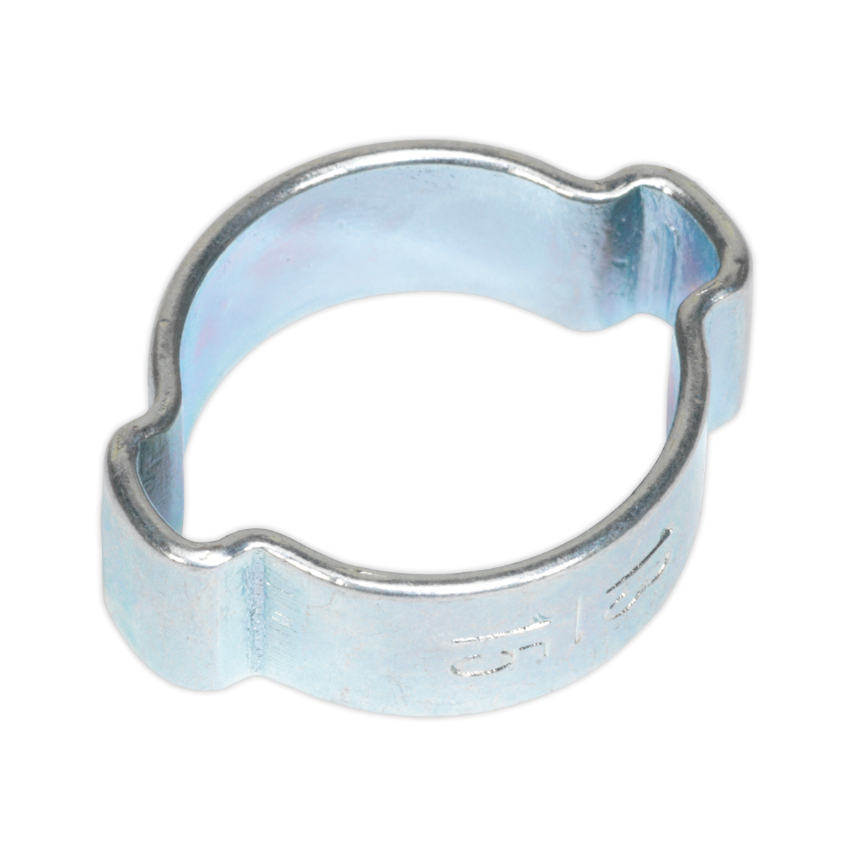 Sealey Double Ear O Clips 25 Pieces Zinc Plated 13mm - 15mm 0.51"-0.59" OCDE1315