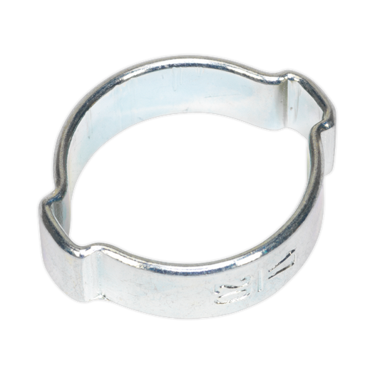 Sealey O-Clip Double Ear For Hydraulic Hose 17-20mm Pack Of 25 OCDE1720