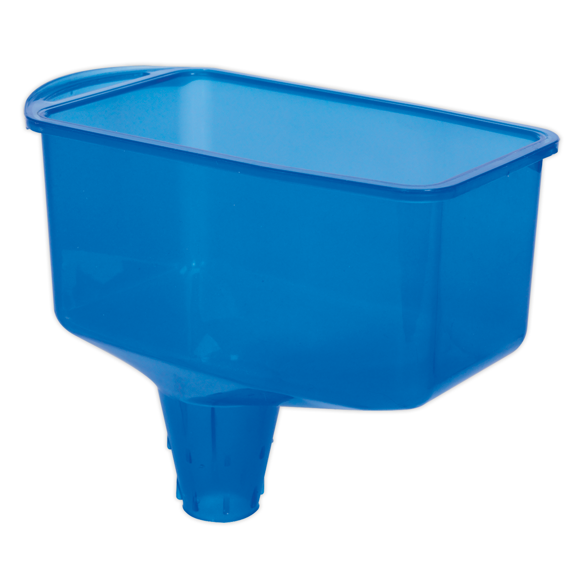Sealey Oil Funnel Square Design & Tapered Spout Durable Polypropylene OIL1F