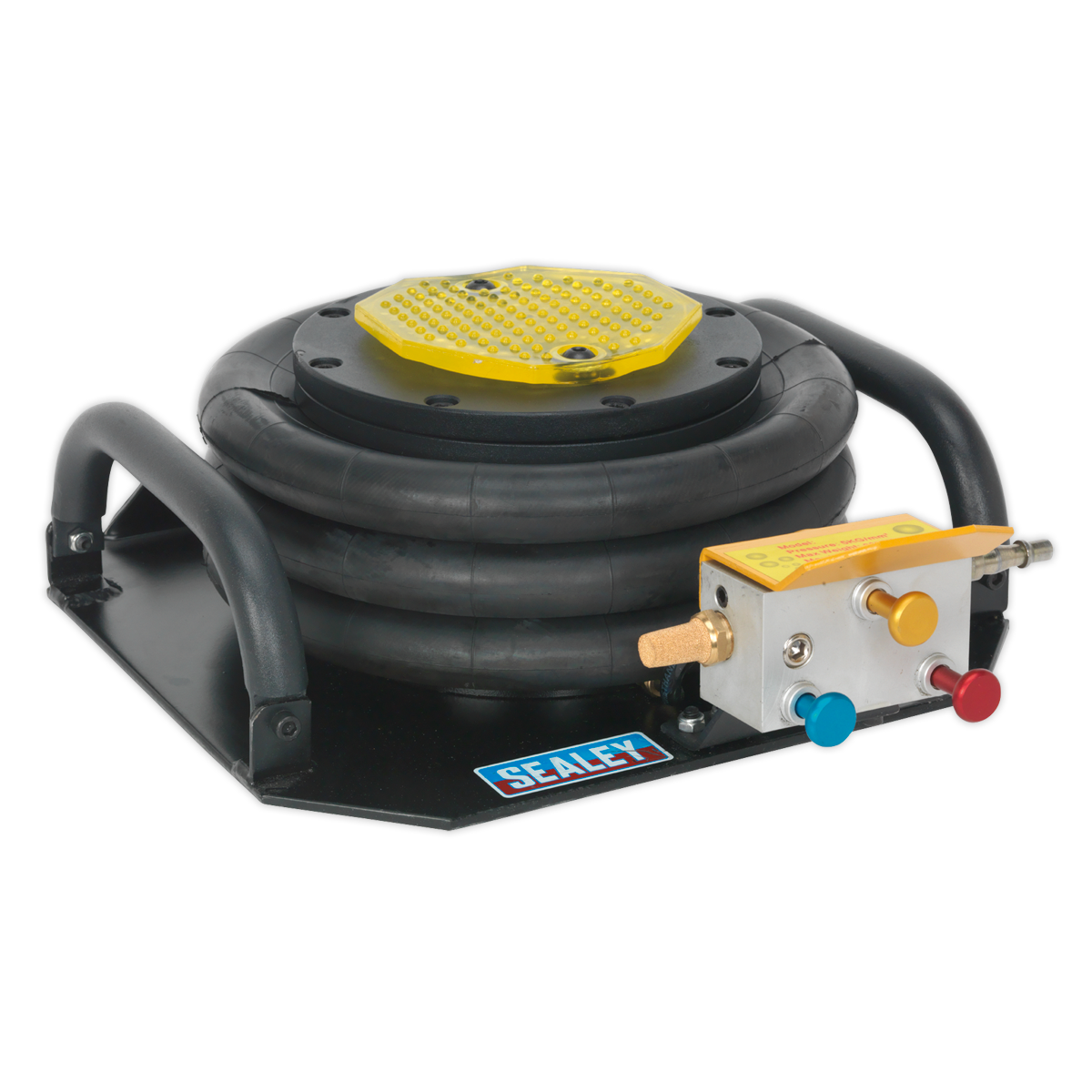 Sealey 3 Tonne Premier Air Operated Fast Jack D-Shaped Handles 3-Stage PAFJ3S