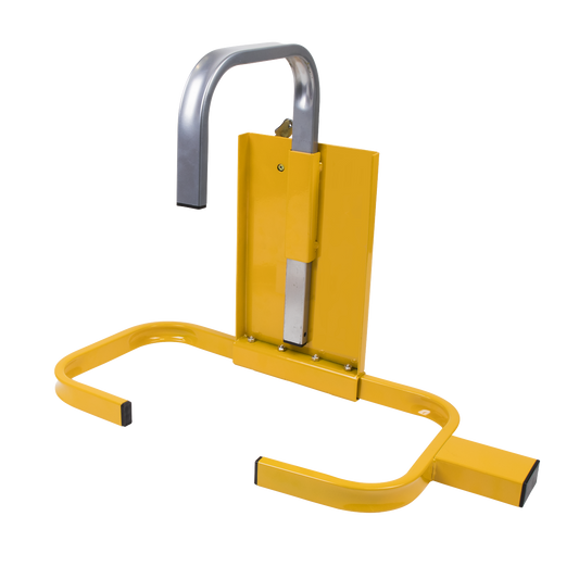 Sealey Wheel Clamp With Lock & 2 Keys Corrosion Resistant Yellow Finish PB397