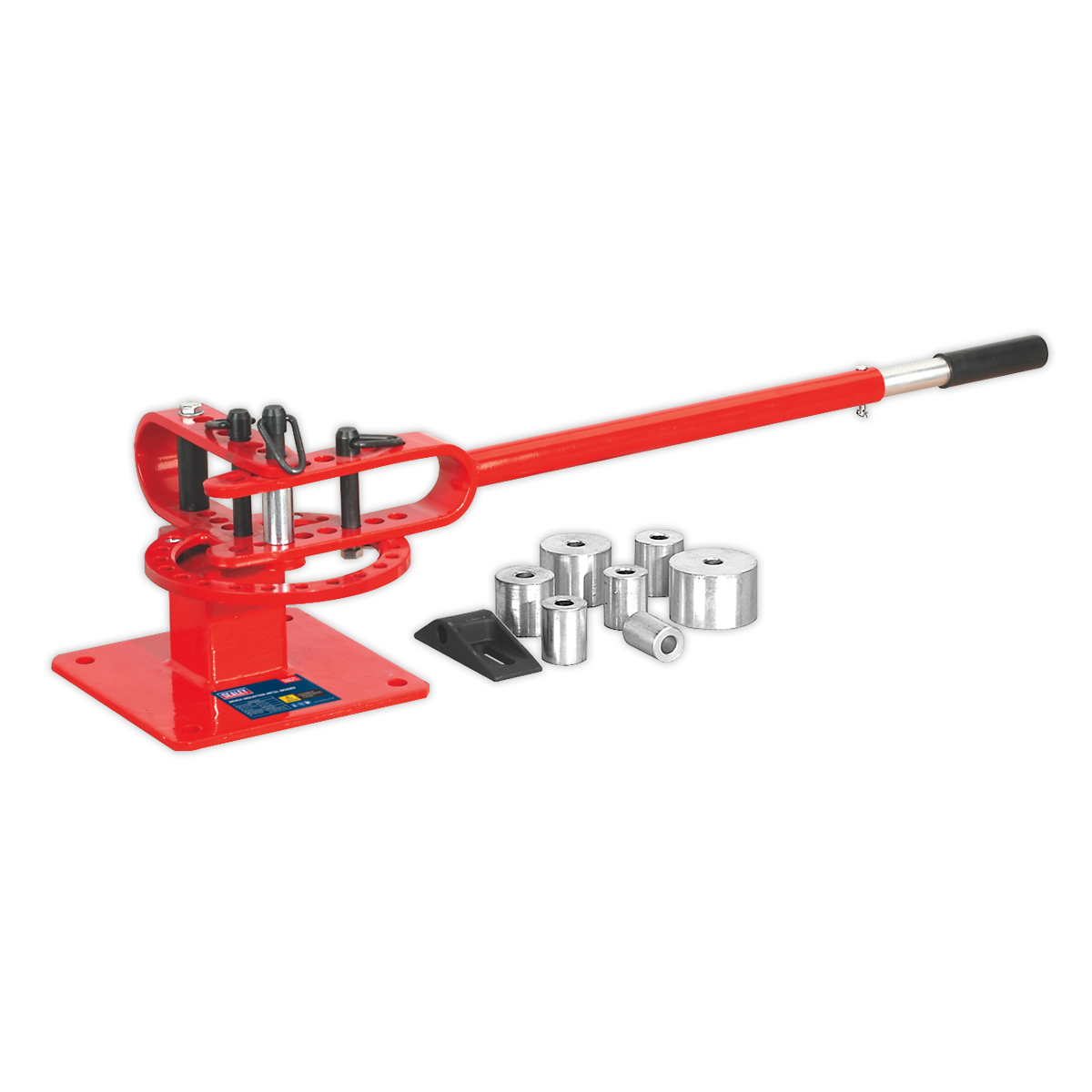 Sealey Metal Bender Bench Mounting 7 Dies 25mm-76mm Diameter Automotive PBB04