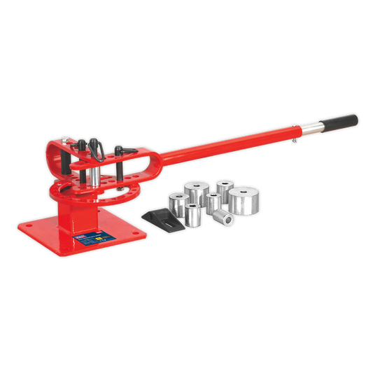 Sealey Metal Bender Bench Mounting 7 Dies 25mm-76mm Diameter Automotive PBB04