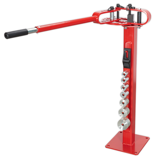 Sealey Metal Bender Floor Mounting 7 Dies 25mm-76mm Diameter Automotive PBF04