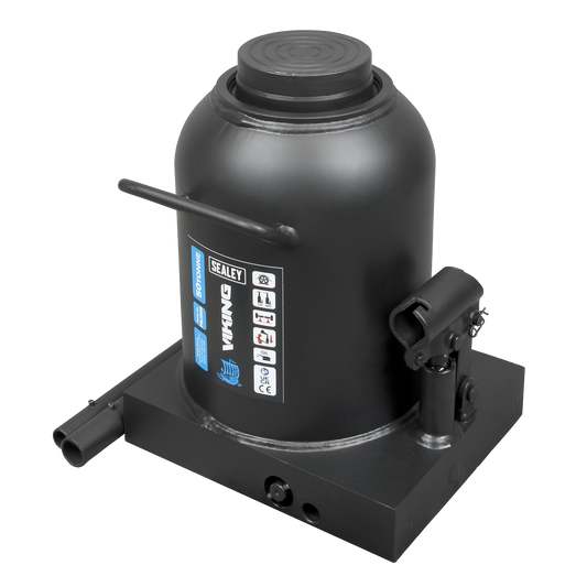 Sealey Bottle Jack Lift 50 Tonne With Overload Valve & 2-Piece Handle PBJ50S