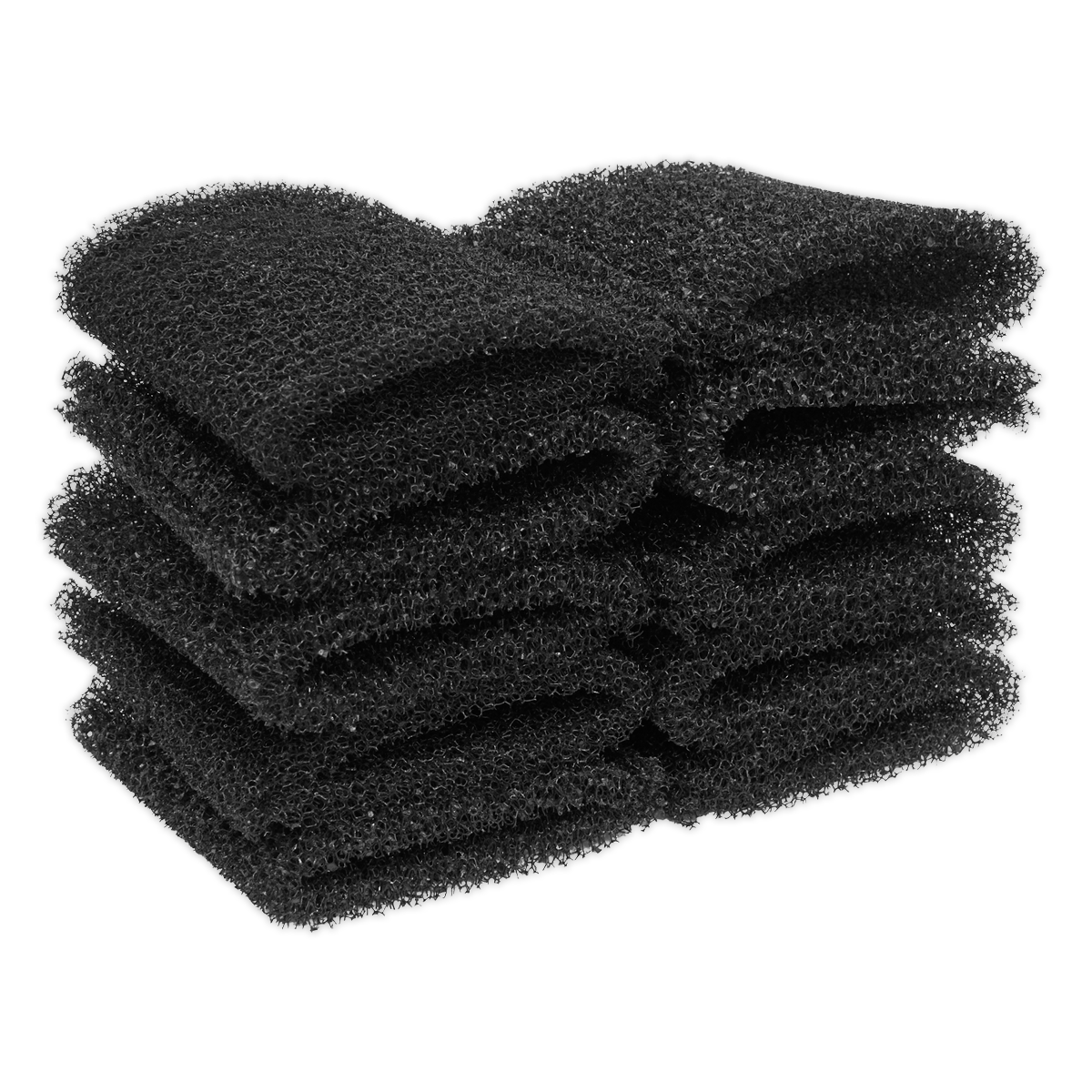 Sealey Foam Filter Replacement For PC195SD Vacuum Cleaner Pack Of 10 PC195SDFF10