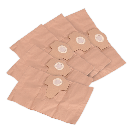 Sealey Dust Collection Bags For PC200 PC200SD PC200SDAUTO 5 Pack PC200PB5