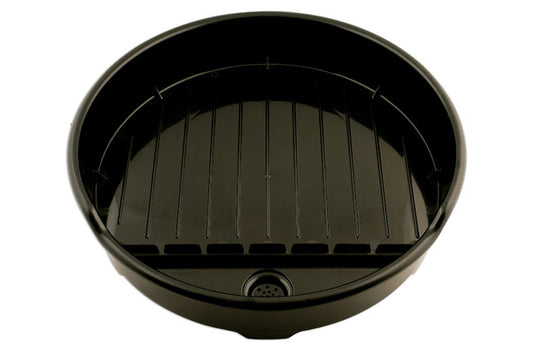 LASER 5628 20L Drain Pan For 205L Oil Drums Chemical Resistant Polyethylene
