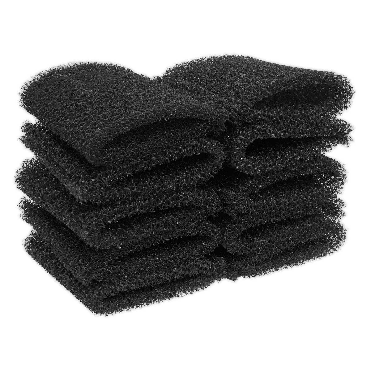 Sealey Foam Filter 10 Pieces For PC20SD20V Wet Dry Vacuum Cleaner PC20SD20VFF10