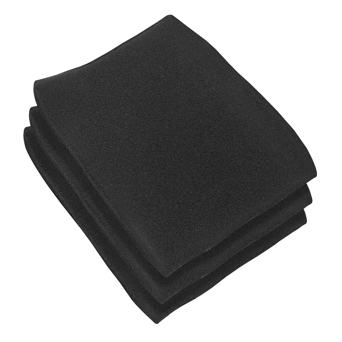 Sealey Foam Filter 3 Pieces For PC380M PC380M110V Vacuum Cleaner PC380MFF