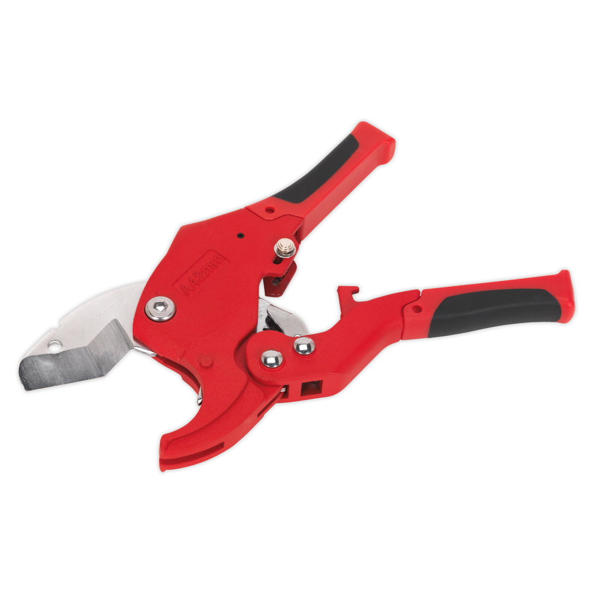 Sealey Plastic Pipe Cutter With Powder Coated Aluminium Body 6-42mm PC41