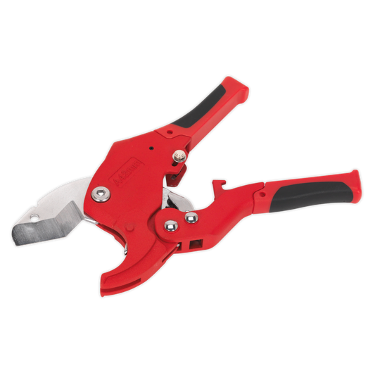 Sealey Plastic Pipe Cutter With Powder Coated Aluminium Body 6-42mm PC41