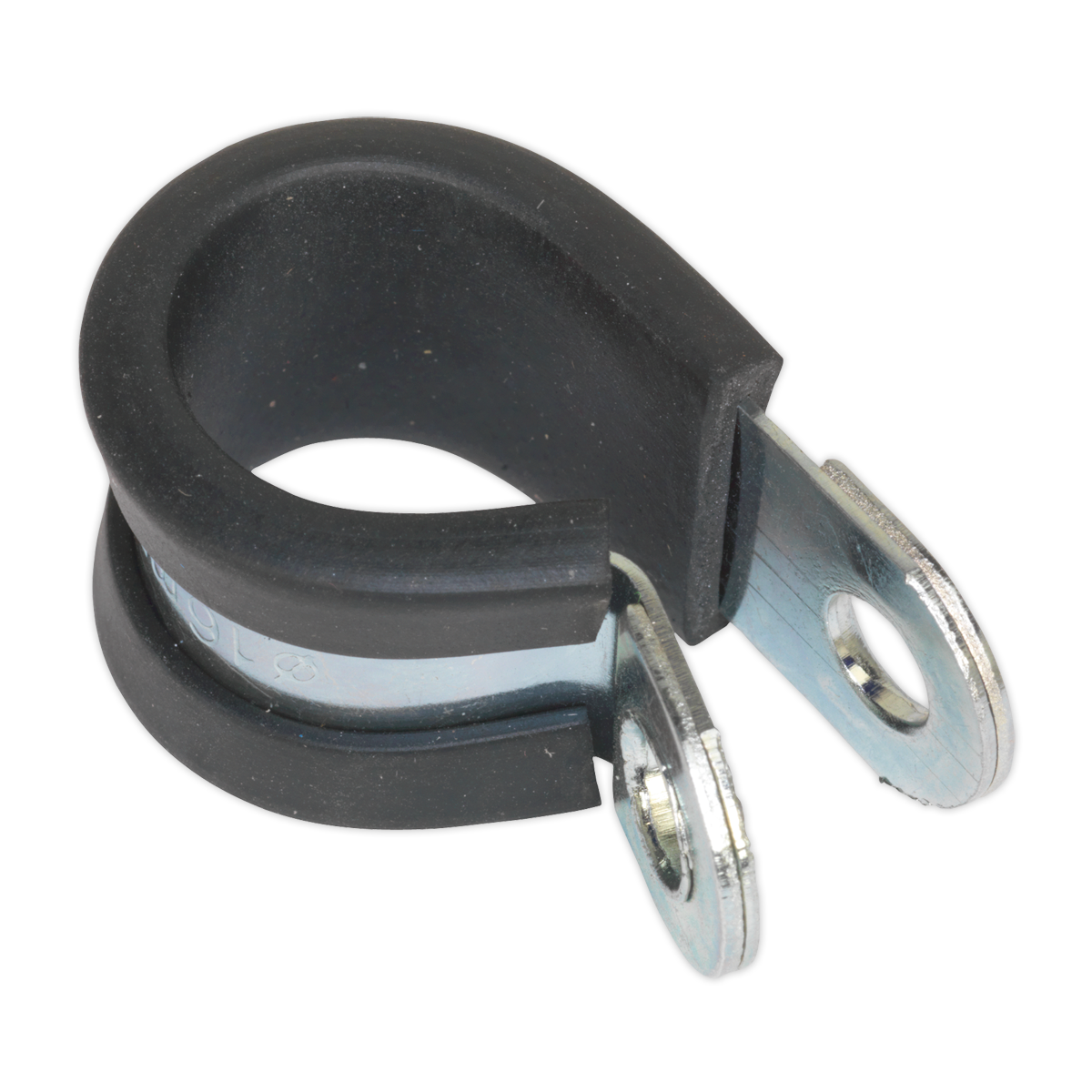 Sealey P Clip Rubber Lined Clamp 16mm Zinc Plated DIN 3016 - Pack of 25 PCJ16