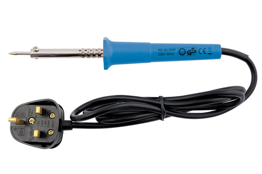 LASER 5639 Soldering Iron 25W Electric Tool 4 mm Tip Non-Slip Handle 240V