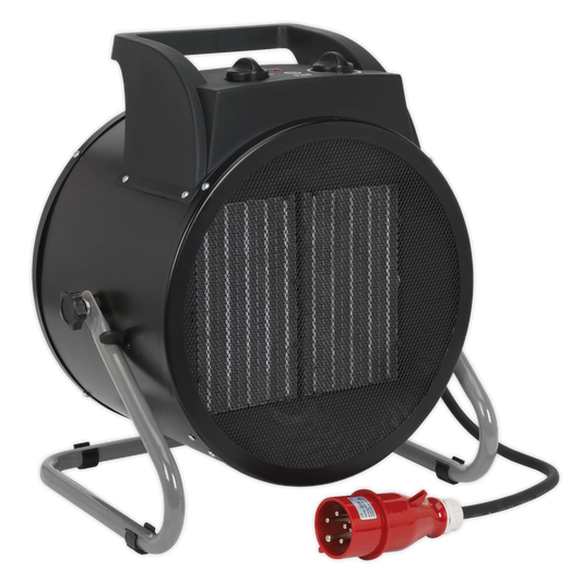 Sealey Industrial PTC Fan Heater With 3-Phase Power Cable 9000W/415V PEH9001
