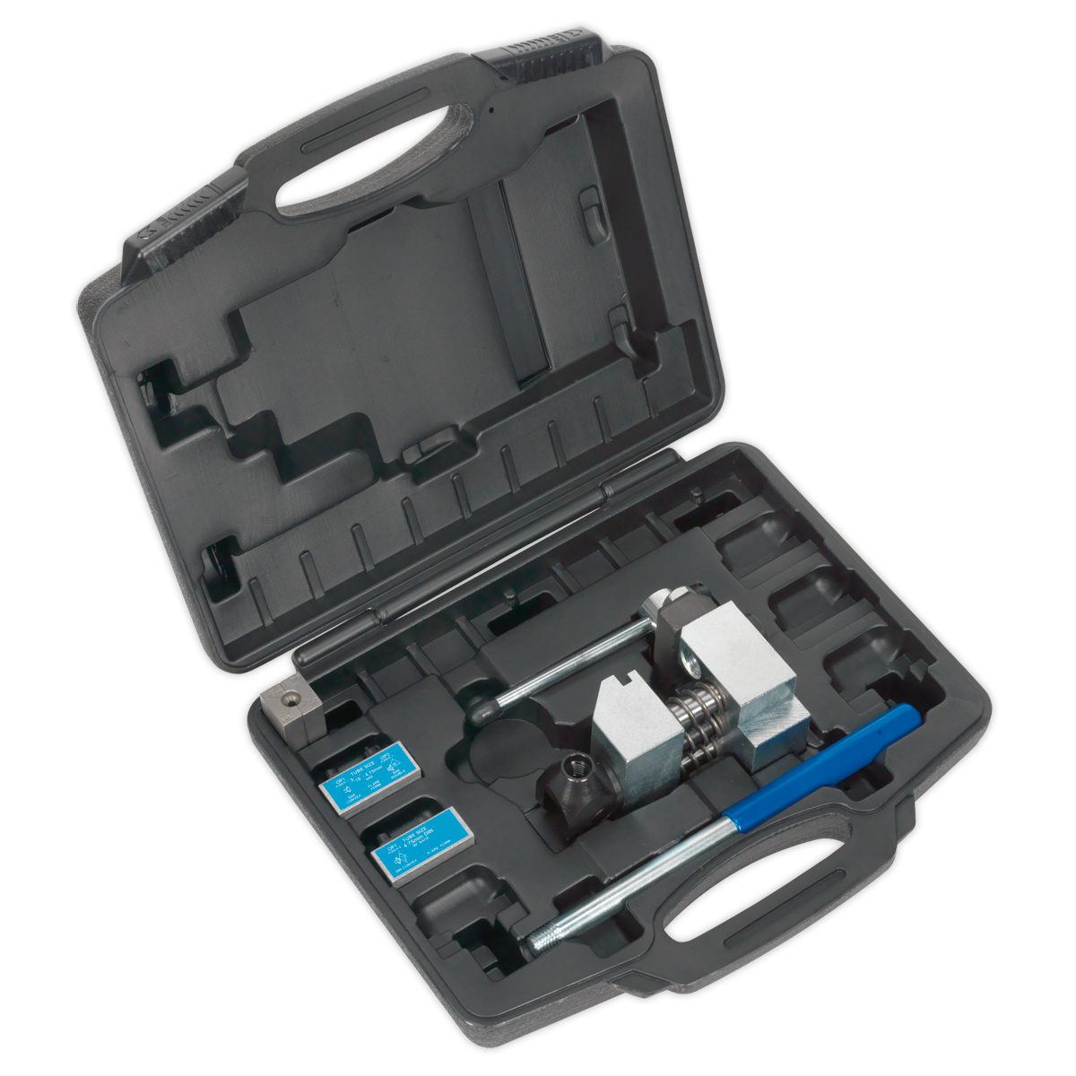 Sealey Automotive Pipe Flaring Kit 3/16in SAE 4.75mm SAE & DIN Tool PFT/02