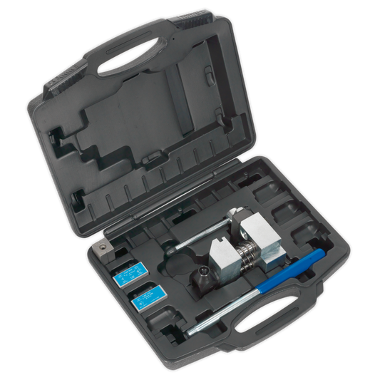 Sealey Automotive Pipe Flaring Kit 3/16in SAE 4.75mm SAE & DIN Tool PFT/02