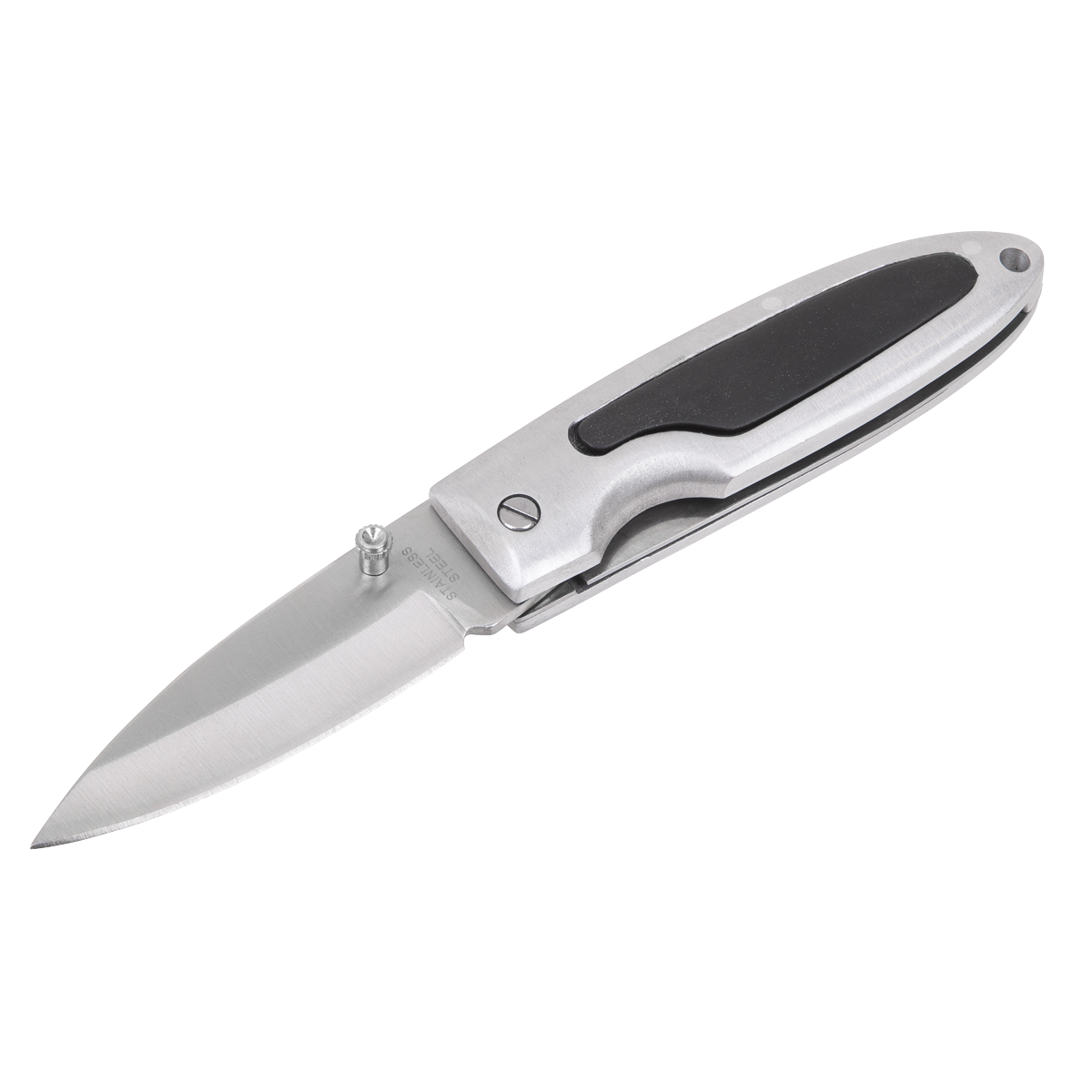 Sealey Pocket Knife Locking Stainless Steel Blade Aluminium Alloy Handle PK1