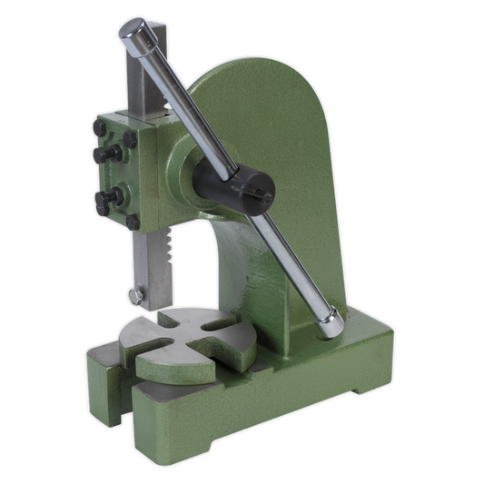 Sealey Arbor Press 1 Tonne 4-Position Table Cut-Out Adjustable Size PK1000