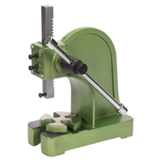 Sealey Arbor Press 0.5 Tonne 4-Position Table With 10/15/20/32mm Cut-Outs PK500