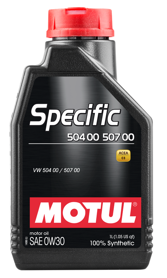 Motul SPECIFIC 504 00 507 00 0W30 1 Liter Auto Engine Oil 0W-30 Fully Synthetic