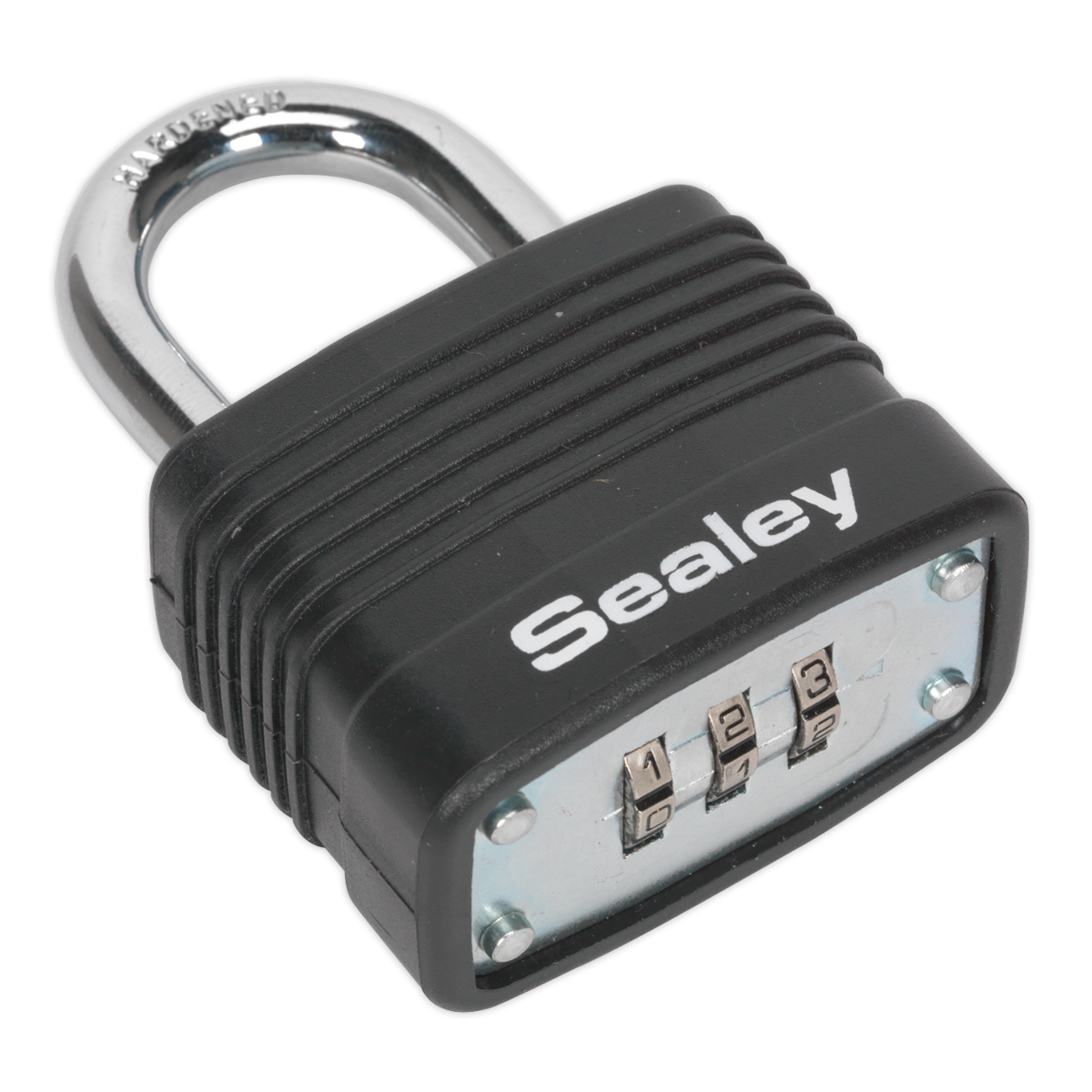 Sealey Laminated Steel Body Combination Padlock Range from 001-999 40mm PL301C