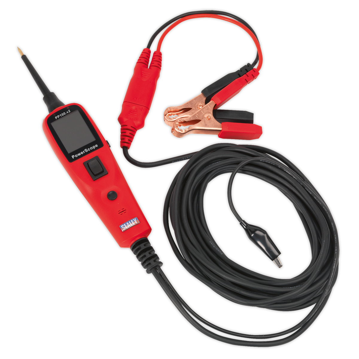 Sealey Power Scope Automotive Probe With Two Integral Work Lights 0V-30V PP100
