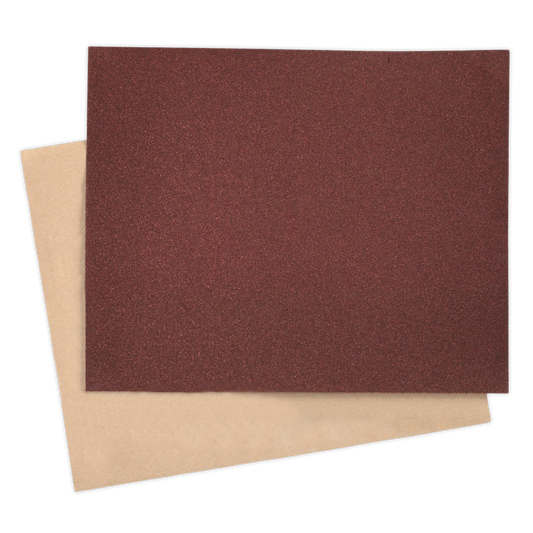 Sealey Production Paper Aluminium Oxide 230 x 280mm 40Grit Pack Of 25 PP232840