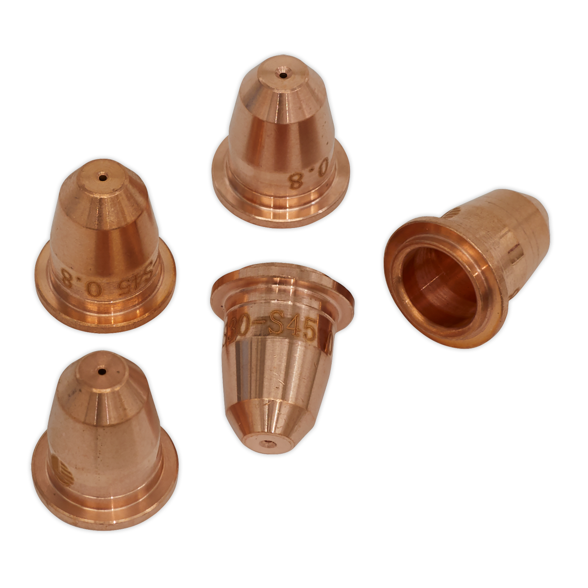 Sealey Nozzle For PP40PLUS Plasma Inverter - Pack of 5 Pieces PP40PLUS.N