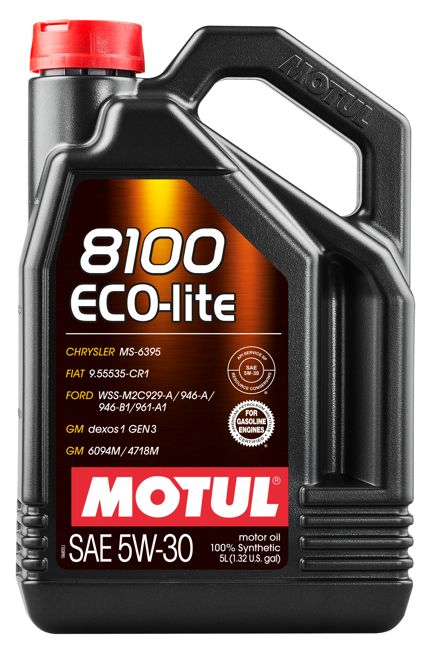 5L+1L Motul 8100 ECO-LITE 5W30 Lubricant Engine Oil 5W-30 Fully Synthetic 6L