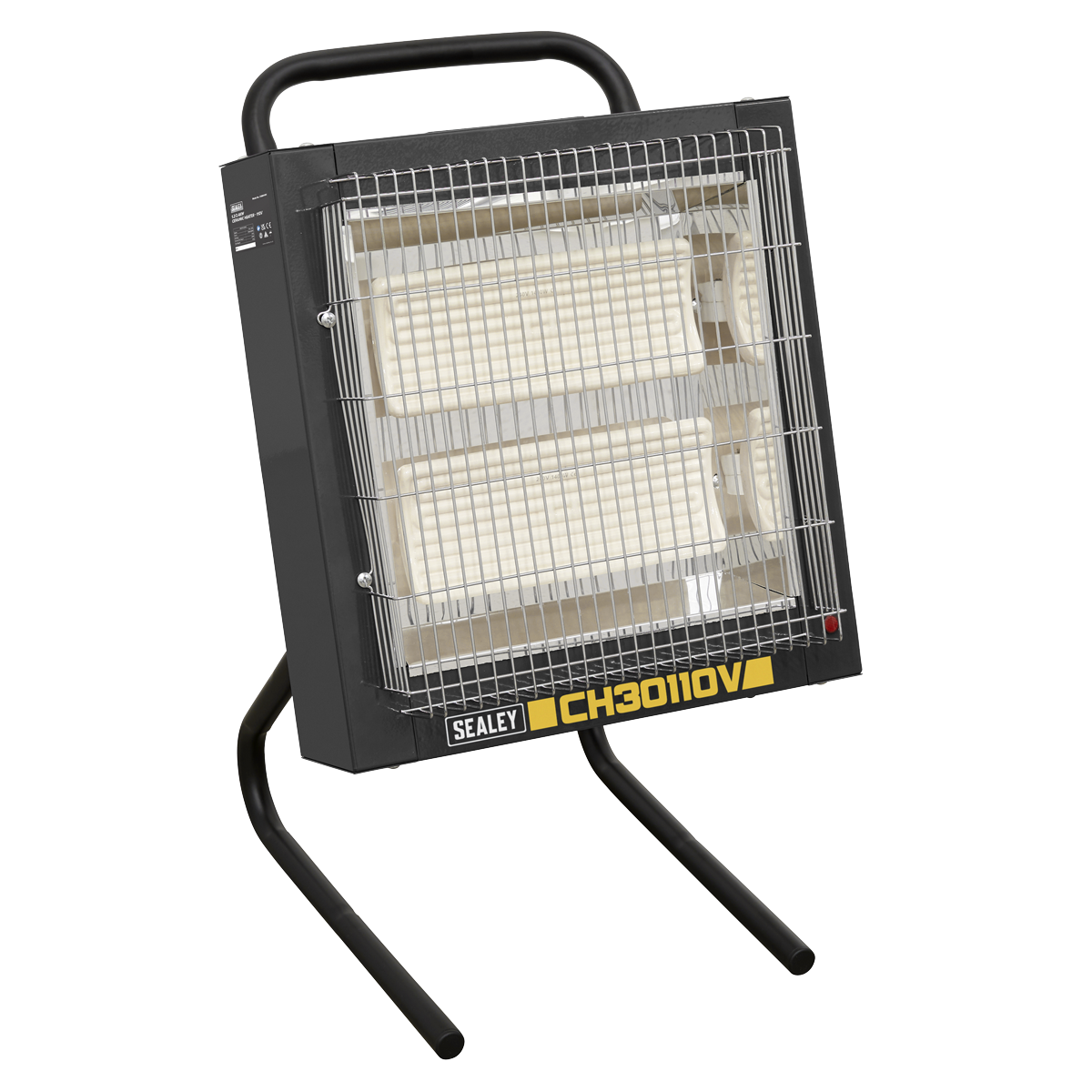 Sealey Ceramic Heater 1.2/2.4kW - 110V Portable With Thermostat Control CH30110V