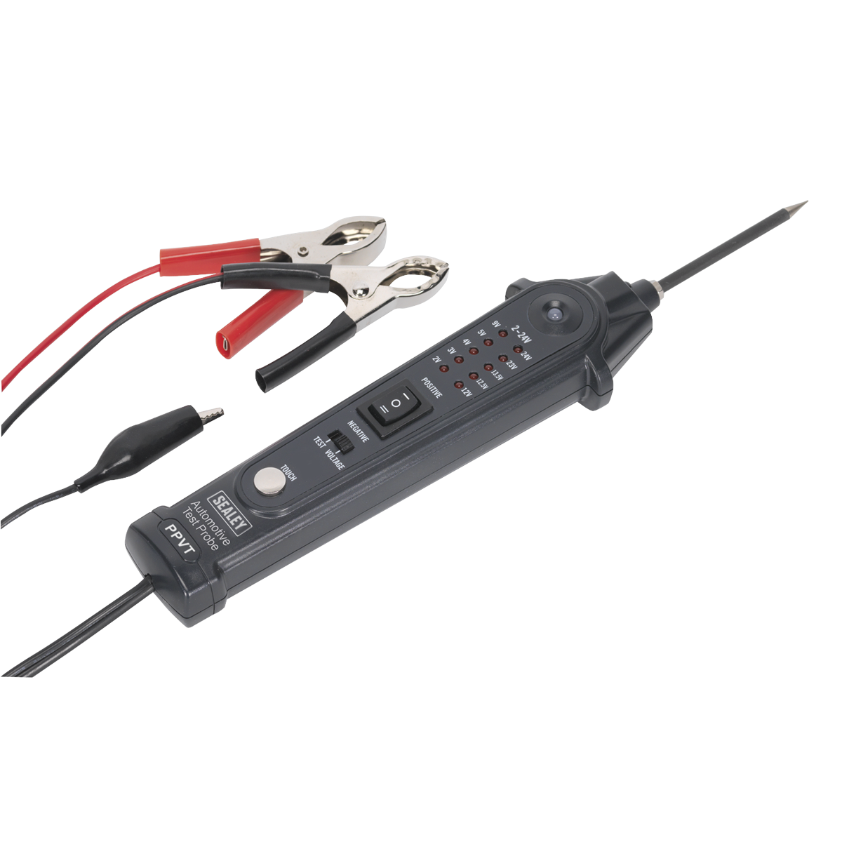 Sealey Automotive Test Probe With Touch Sensitive Control & Worklight PPVT