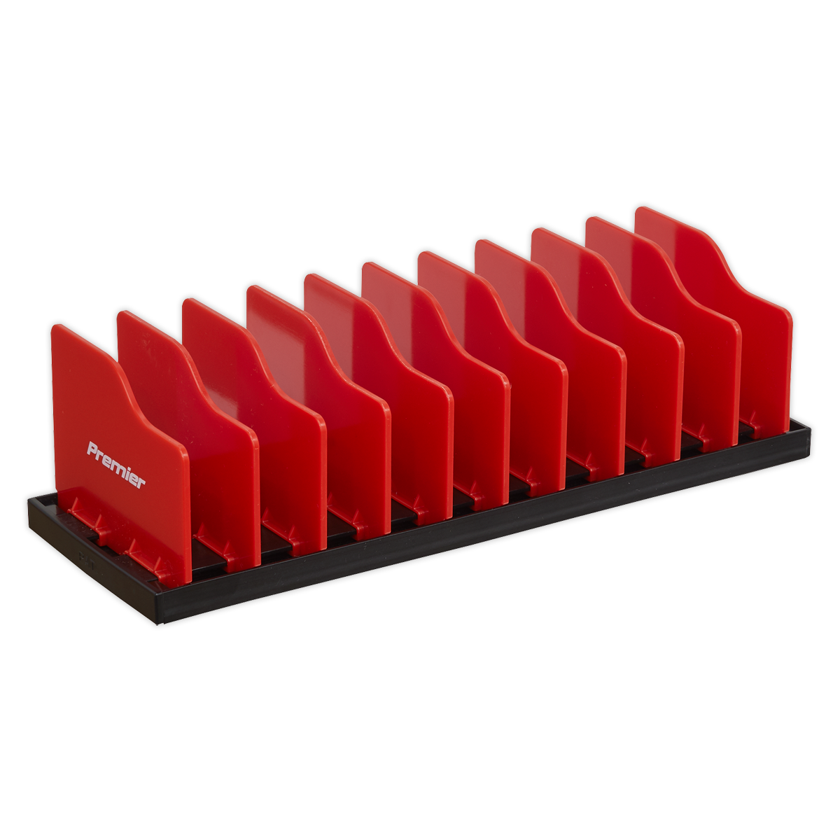 Sealey Pliers Rack With Adjustable Rigid Dividers ABS Plastic 250mm PR01