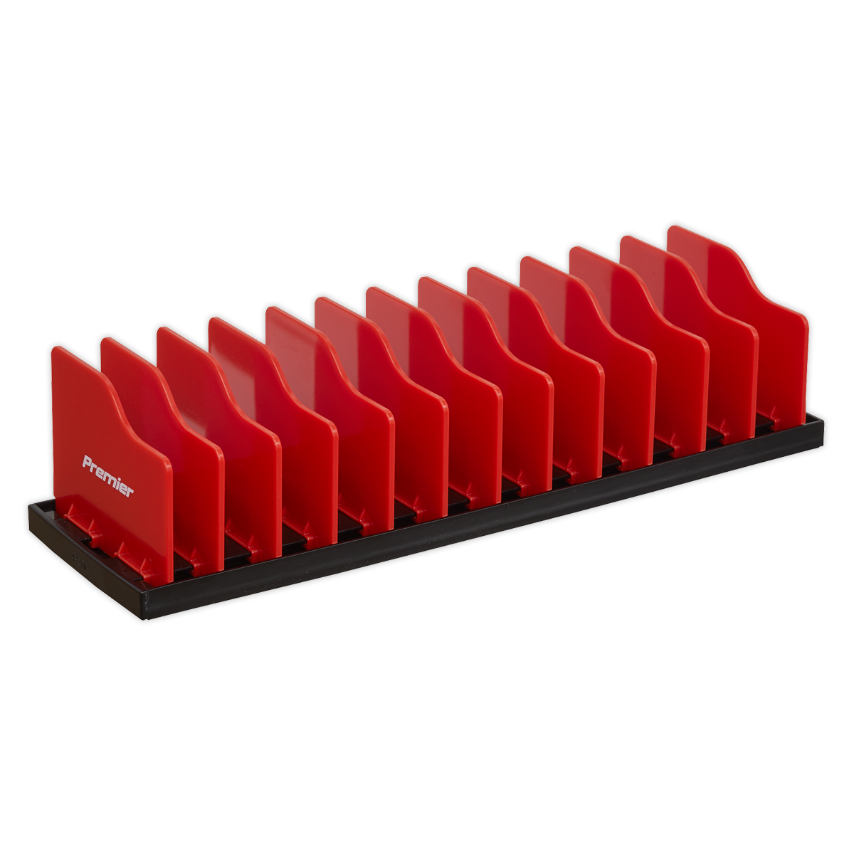 Sealey Pliers Rack With Adjustable Rigid Dividers ABS Plastic 300mm PR02