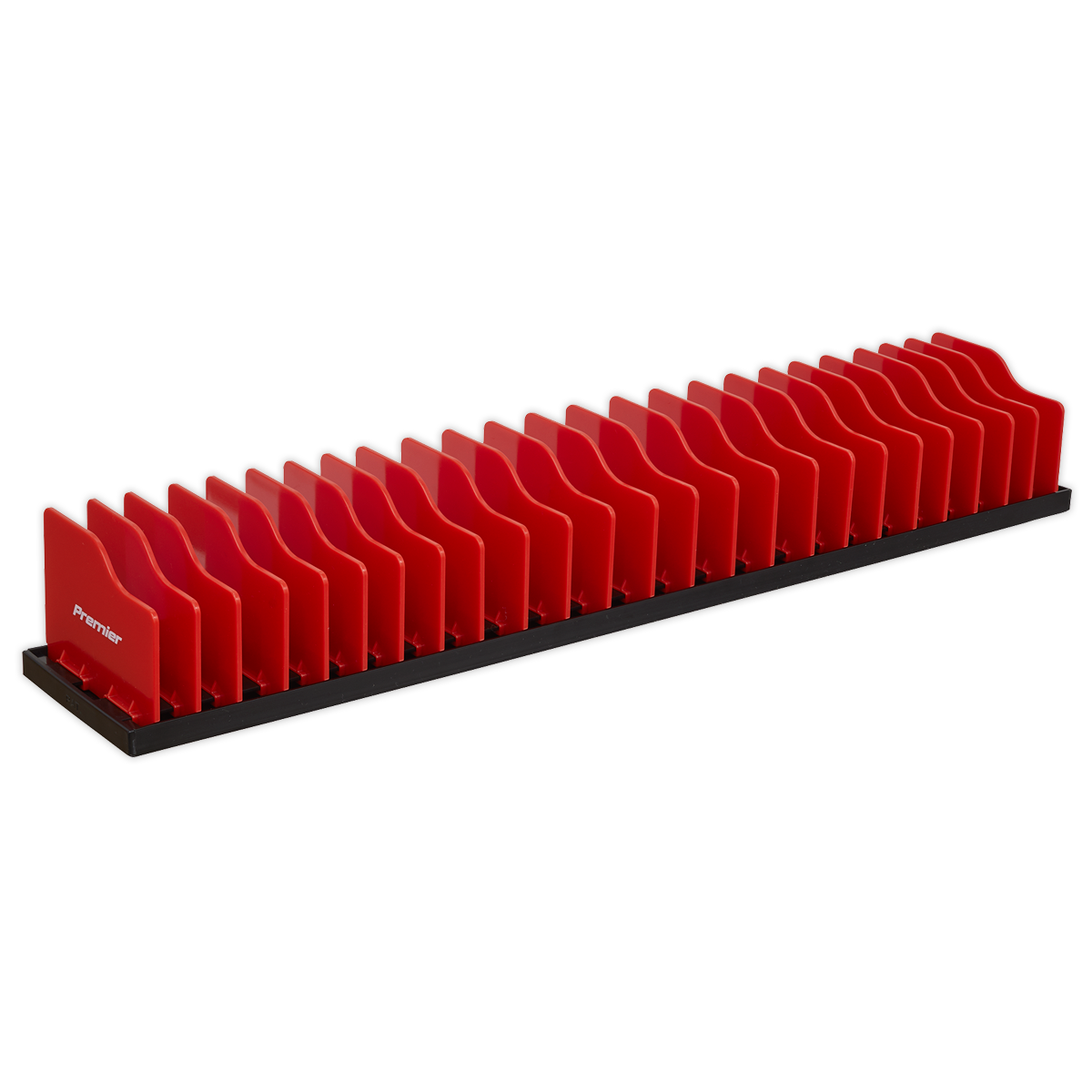 Sealey Pliers Rack With Adjustable Rigid Dividers 520mm ABS Plastic PR03
