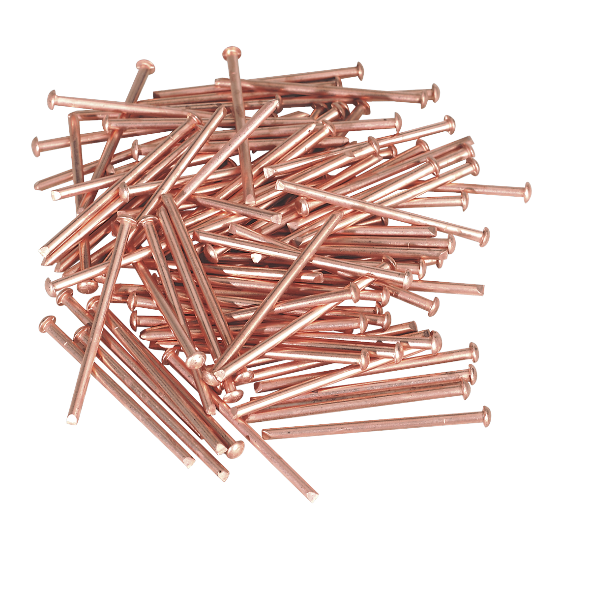 Sealey Stud Welding Nails Copper Coated Pins 2.5 x 50mm - Pack of 100 PS/0002