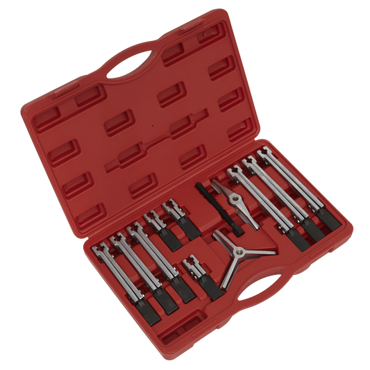 Sealey Bearing & Gear Puller Set With Reversible Legs 35-130mm 12 Pieces PS900