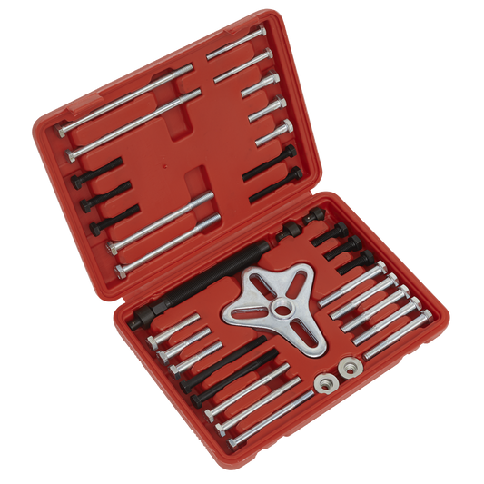 Sealey Harmonic Balance Puller Set For Extracting Flywheels & Pulleys 46pc PS979