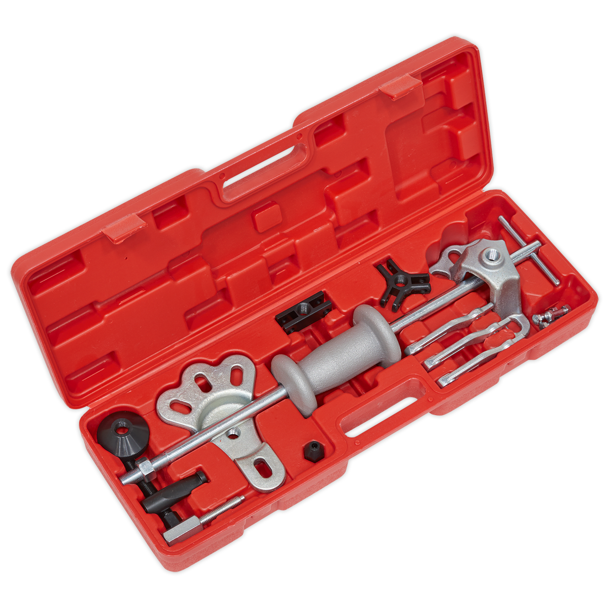 Sealey Slide Hammer/Puller Set Supplied in storage case 10 Pieces PS983